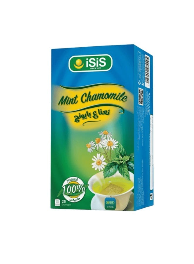 إيزيس مشروب نعناع بابونج ( 25 ظرف ) - Image 1